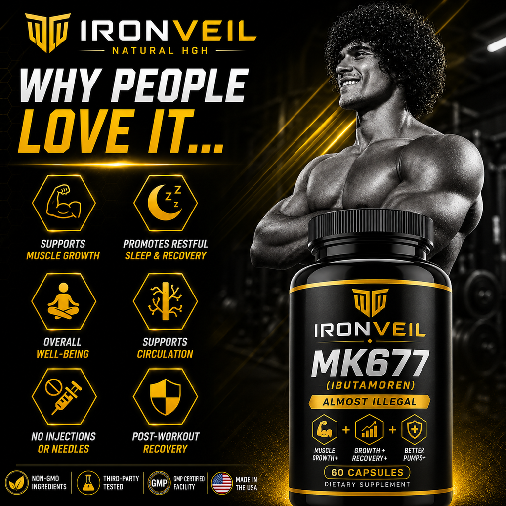 IRON VEIL - MK 677 (NATURAL HGH)