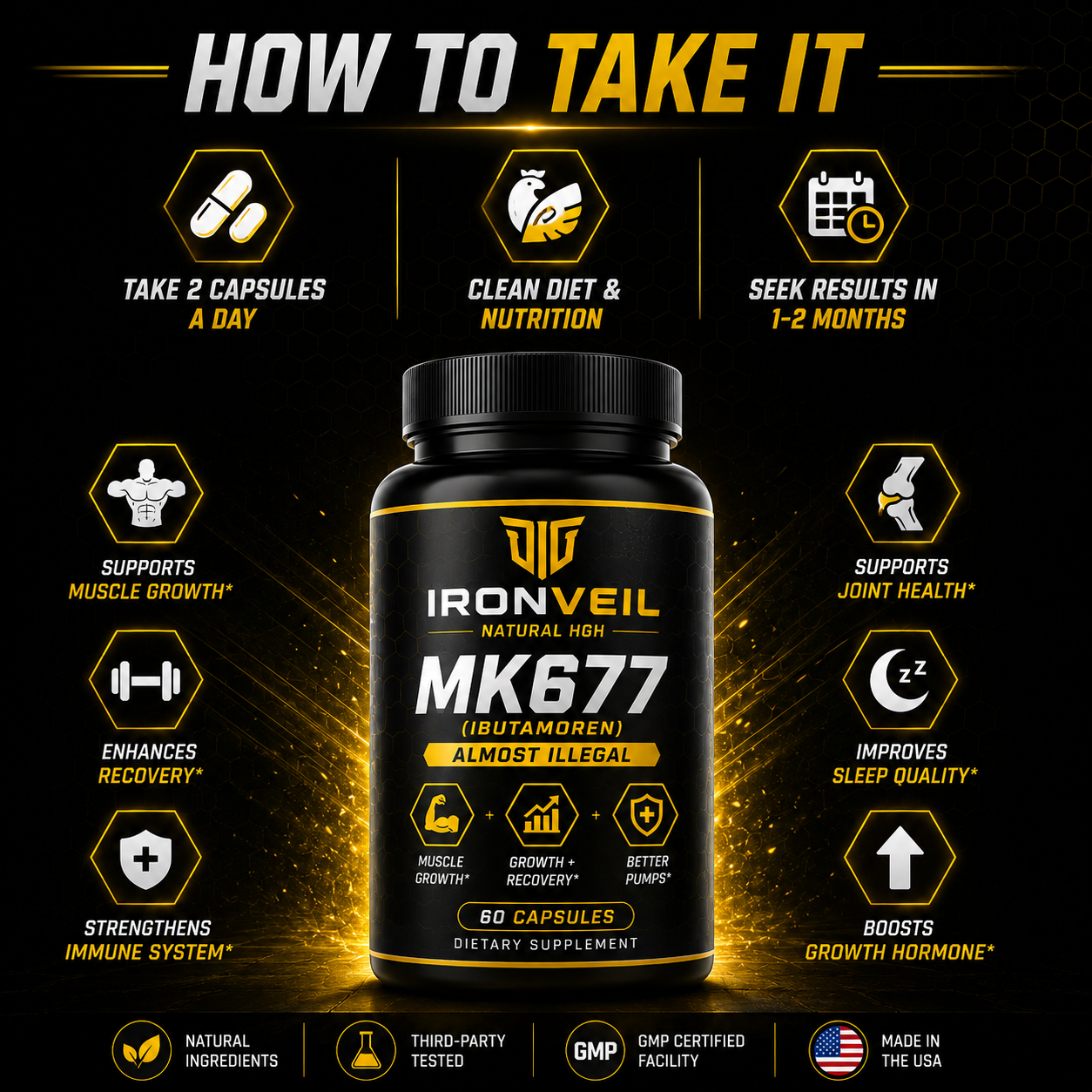 IRON VEIL - MK 677 (NATURAL HGH)